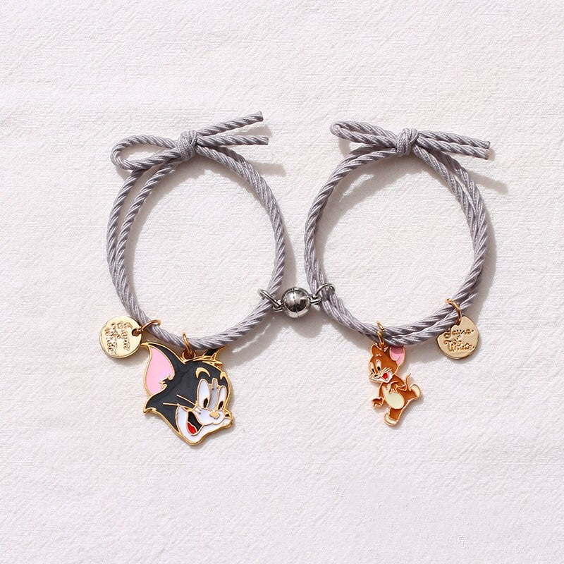 Bracelet Pair Kuromi Melody with Magnetic Bond