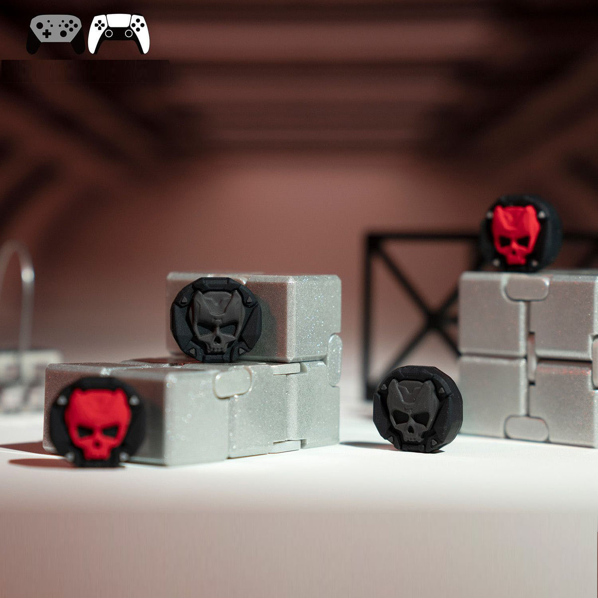 Skull Thumb Grips for PlayStation and Xbox