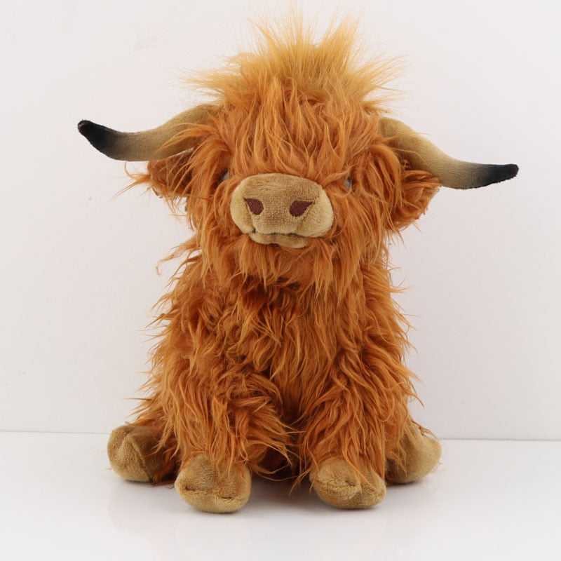 Highland Cow Plush Soft Toy 25cm